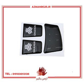 پد دکمه کروز و برچسب فرمان خودرو چیکال مدل P-979 مناسب برای شاهین بسته 3 عددی