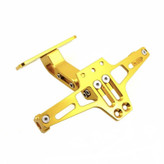 پایه و نگهدارنده پلاک موتور سیکلت وارون مدل B-65-GLD