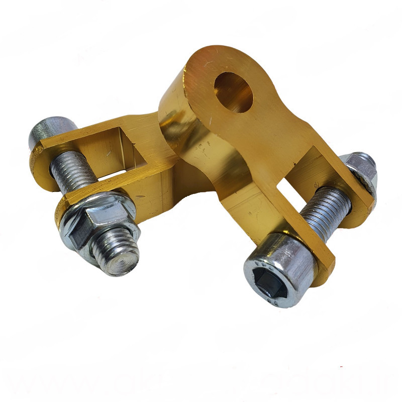 اسپیسر کمک عقب موتور سیکلت وارون مدل A-133-GLD مجموعه 2 عددی