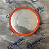 درپوش رینگ خودرو چیکال مدل P-1077-RD مناسب برای سمند بسته 4 عددی