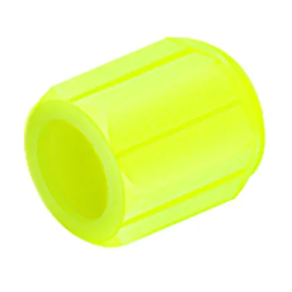 سر والف لاستیک خودرو چیکال مدل شبرنگی کد P-1107-YLW بسته 4 عددی