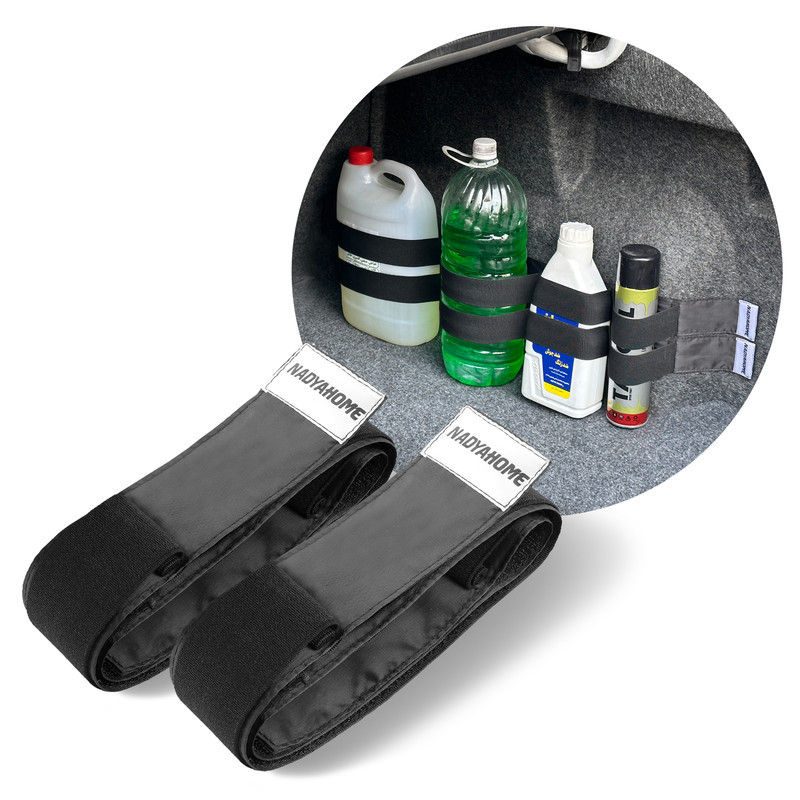 کمربند نظم دهنده صندوق عقب خودرو چیکال مدل چسبی کد P-1076 بسته 2 عددی