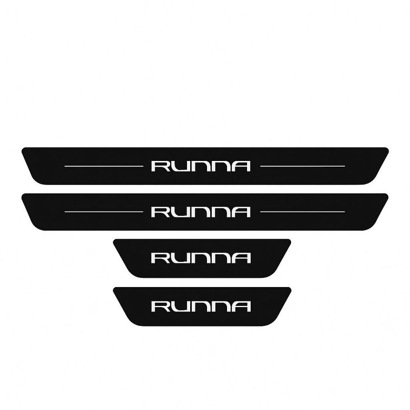 پا رکابی خودرو چیکال مدل شیشه ای کد V-199 مناسب برای رانا بسته چهار عددی