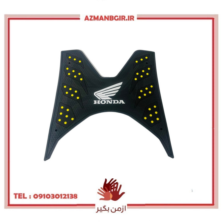 کف پایی موتور سیکلت وارون مدل B-50-HNDA-FOS مناسب برای هوندا کلیک و واریو 150
