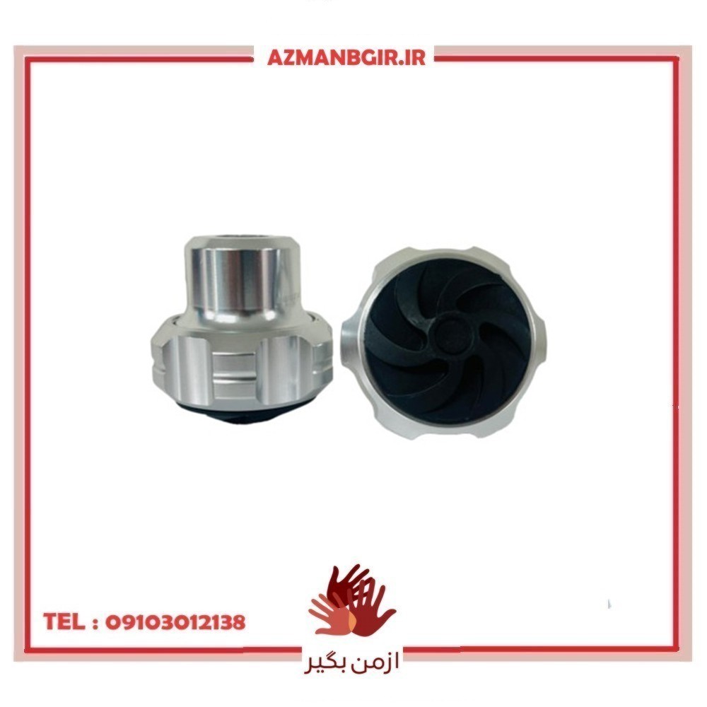 پروتکشن چرخ جلو موتور سیکلت وارون مدل W-43-SLVR بسته 2 عددی