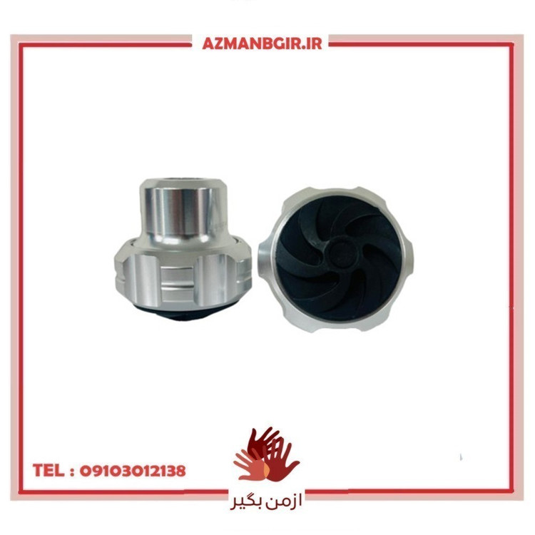 پروتکشن چرخ جلو موتور سیکلت وارون مدل W-43-SLVR بسته 2 عددی