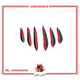 فلاپ سپر جلو خودرو چیکال مدل P-1032 بسته 6 عددی