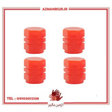 سر والف لاستیک خودرو چیکال مدل شبرنگ کد P-1107-ORG بسته 4 عددی