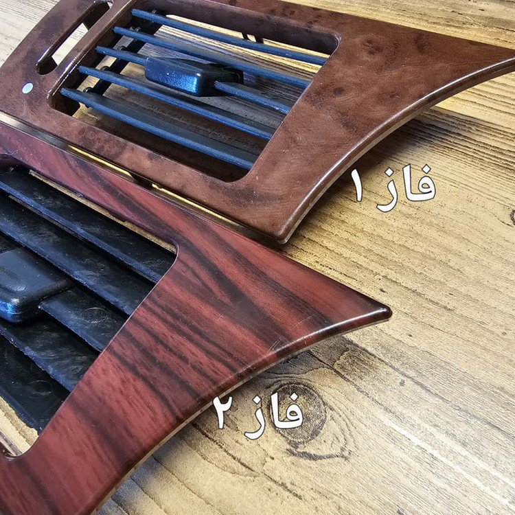 قاب دریچه هواکش داشبورد فاز 2 چپ خودرو چیکال مدل P-96 مناسب برای سمند LX
