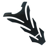 پد برچسب روی باک موتور سیکلت وارون مدل W-68-CARBON