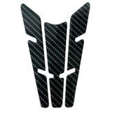 برچسب باک موتور سیکلت وارون مدل W-73-CARBON بسته 3 عددی