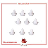 خار رودری و قاب ستون خودرو چیکال مدل P-57 مناسب برای ام وی ام 315 بسته 9 عددی
