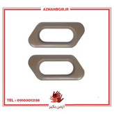 قاب دور کلید شیشه بالابر عقب خودرو چیکال مدل P-502-R+L مناسب برای سمند بسته 2 عددی