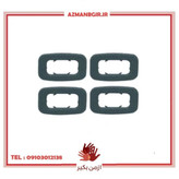 قاب دور شاسی قفل در خودرو چیکال مدل P-12 مناسب برای پراید بسته 4 عددی