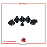 کلید کولر و بخاری چیکال مدل P-1160 مناسب برای پژو 206 بسته 6 عددی