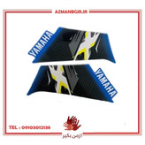 پد برچسب گلگیر و پالونی موتور سیکلت وارون مدل W-65-YLW-BLU مناسب برای یاماها آیروکس بسته 2 عددی