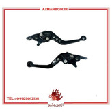 کتی کلاچ و ترمز موتور سیکلت وارون مدل دیسکی کد BLK مناسب برای یاماها آیروکس بسته 2 عددی