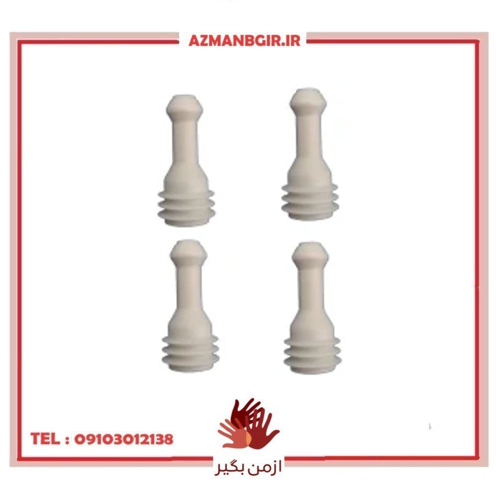 بست درپوش شمع موتور و کوئل خودرو چیکال مدل P-707 مناسب برای سمند EF7 بسته 4 عددی
