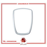 زه نقره ای دور دریچه وسط داشبورد خودرو چیکال مدل V-124 مناسب برای پژو 207