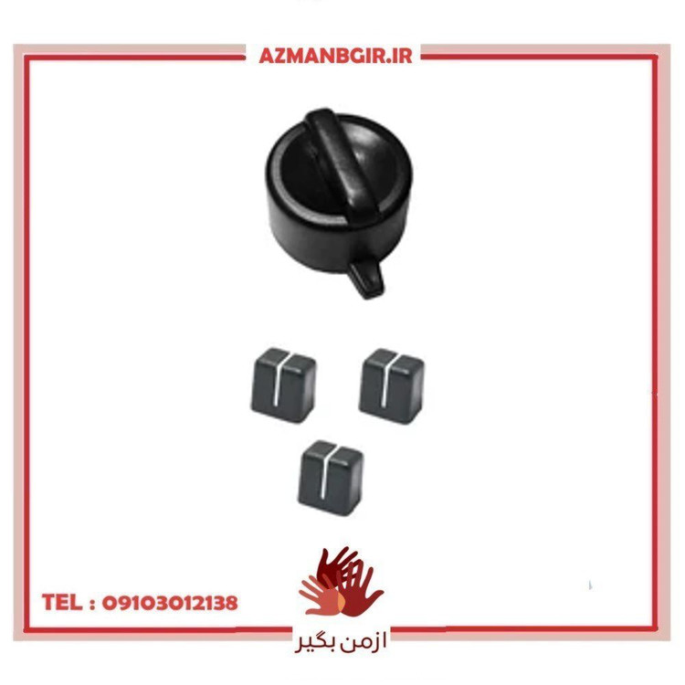 کلید کنترل بخاری و کولر خودرو چیکال مدل P-2 K-29 مناسب برای پراید صبا بسته 4 عددی