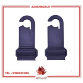 تنظیم کننده کمربند ایمنی خودرو چیکال مدل P-1097-GRY بسته 2 عددی