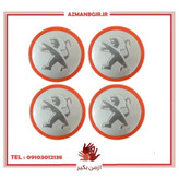 درپوش رینگ خودرو چیکال مدل P-1095-RD مناسب برای پژو پارس بسته 4 عددی