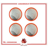 درپوش رینگ خودرو چیکال مدل P-1077-RD مناسب برای سمند بسته 4 عددی