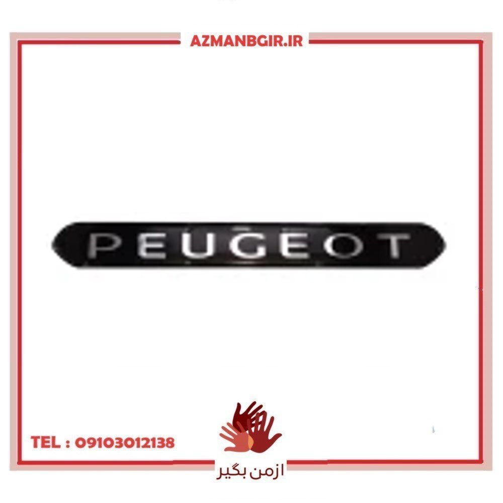 ورد پلیت جلو پنجره خودرو چیکال مدل P-288 مناسب برای پژو 206