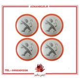درپوش رینگ خودرو چیکال مدل P-1095-RD مناسب برای پژو 207 بسته 4 عددی