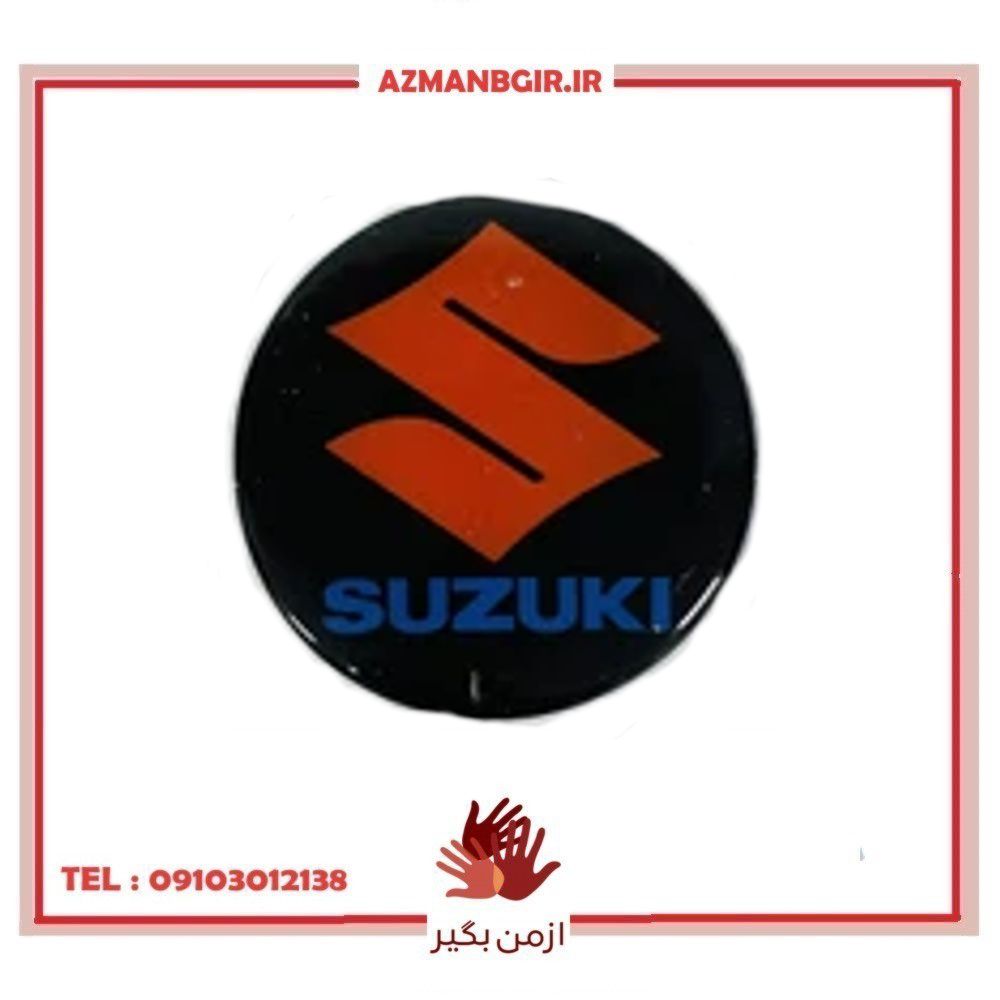 برچسب بدنه موتور سیکلت وارون مدل M-126-SUZU-BLK