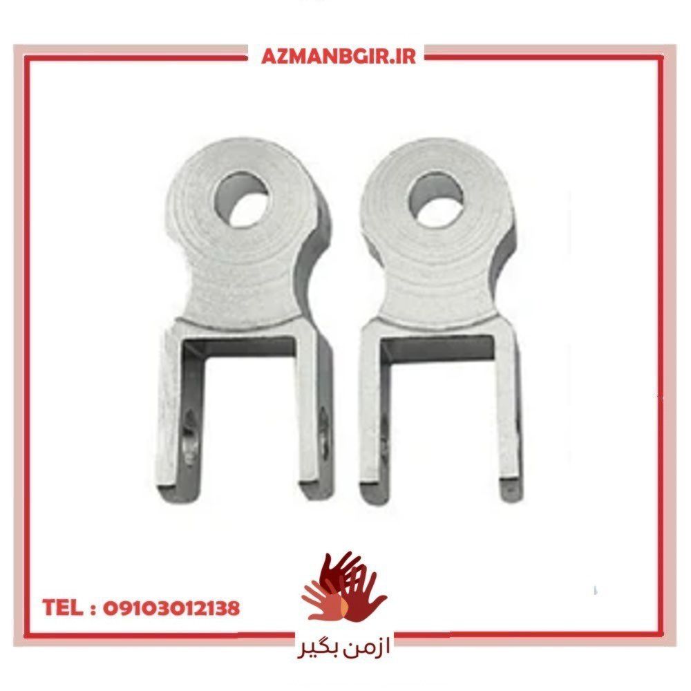 اسپیسر کمک عقب موتور سیکلت وارون مدل A-133-SLVR مجموعه 2 عددی