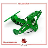 پایه و نگهدارنده پلاک موتور سیکلت وارون مدل B-65-GREN