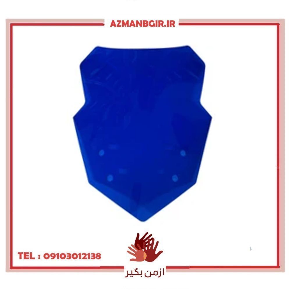 طلق و نئون اسپورت موتور سیکلت وارون مدل W-87-BLU مناسب برای یاماها آیروکس