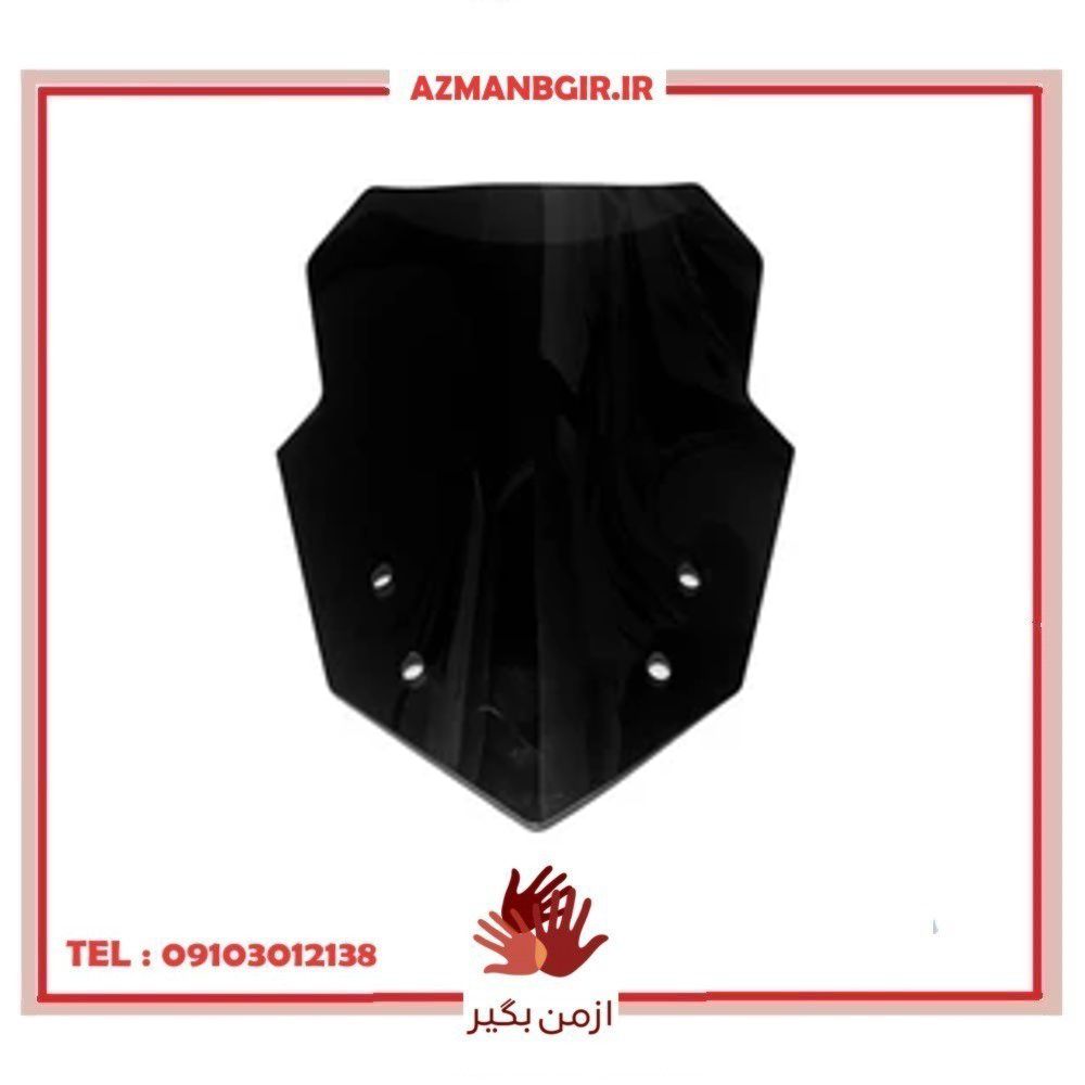 طلق و نئون اسپورت موتور سیکلت وارون مدل W-87-BLK مناسب برای یاماها آیروکس