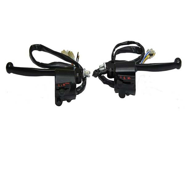 قلوه کلاچ و ترمز موتور سیکلت وارون مدل W-34-R+L مناسب برای هوندا 125 بسته 2 عددی