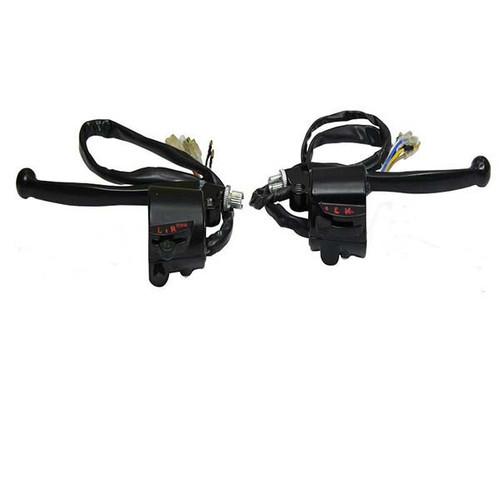 قلوه کلاچ و ترمز موتور سیکلت وارون مدل W-34-R+L مناسب برای هوندا 125 بسته 2 عددی