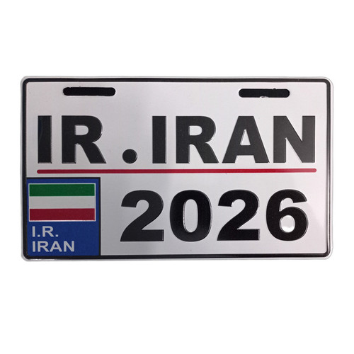 پلاک تزیینی موتورسیکلت کد 2026