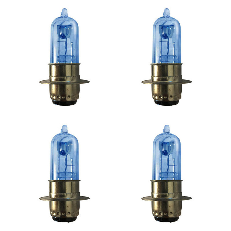 لامپ چراغ جلو موتور سیکلت وارون مدل گازی کد A-160-BLU