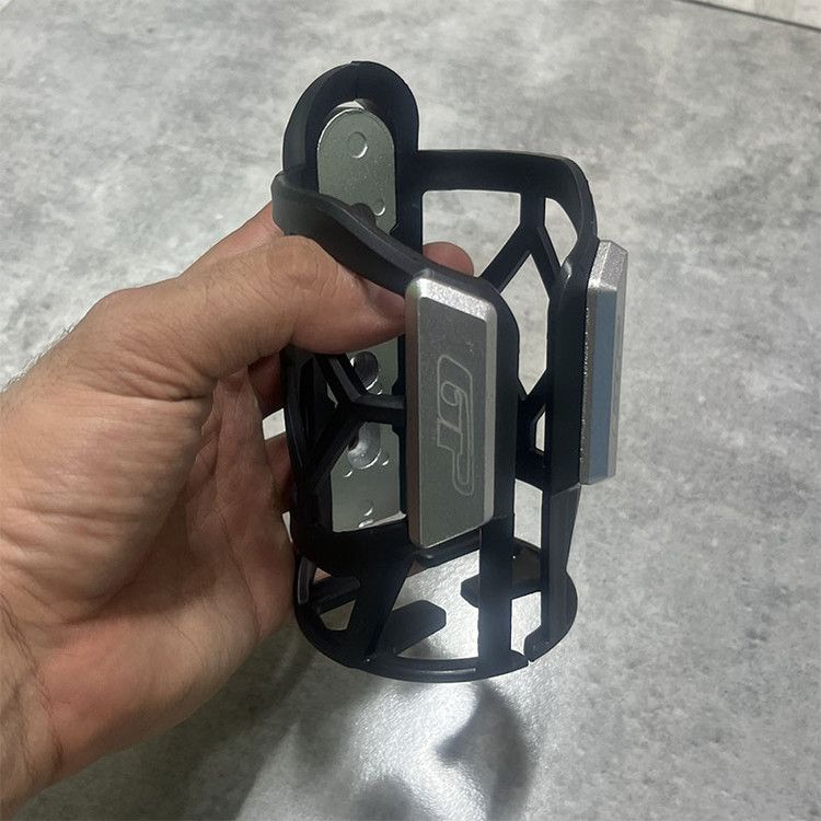 نگهدارنده و جالیوانی موتور سیکلت وارون مدل پایه فلزی طرح BLK کد W-122