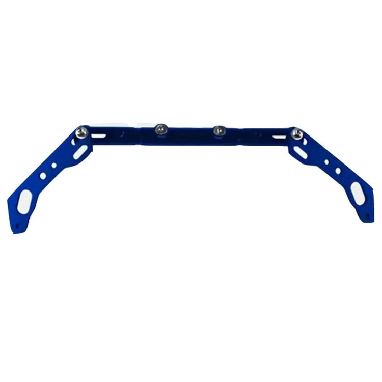 میل رنتال فرمان موتور سیکلت وارون مدل 3 تیکه طرح BLU کد W-104