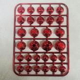 گل پیج بدنه موتور سیکلت وارون طرح RD کد W-126 بسته 30 عددی