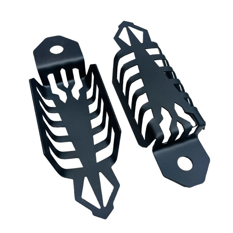 محافظ و کاور کمک فنر موتور سیکلت وارون مدل W-38-BLK بسته 2 عددی