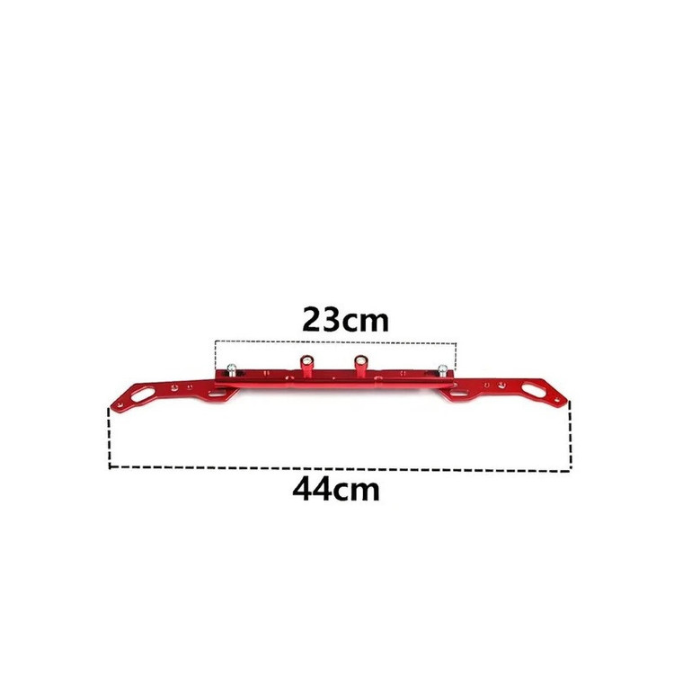 میل رنتال فرمان موتور سیکلت وارون مدل 3 تیکه طرح BLK کد W-104