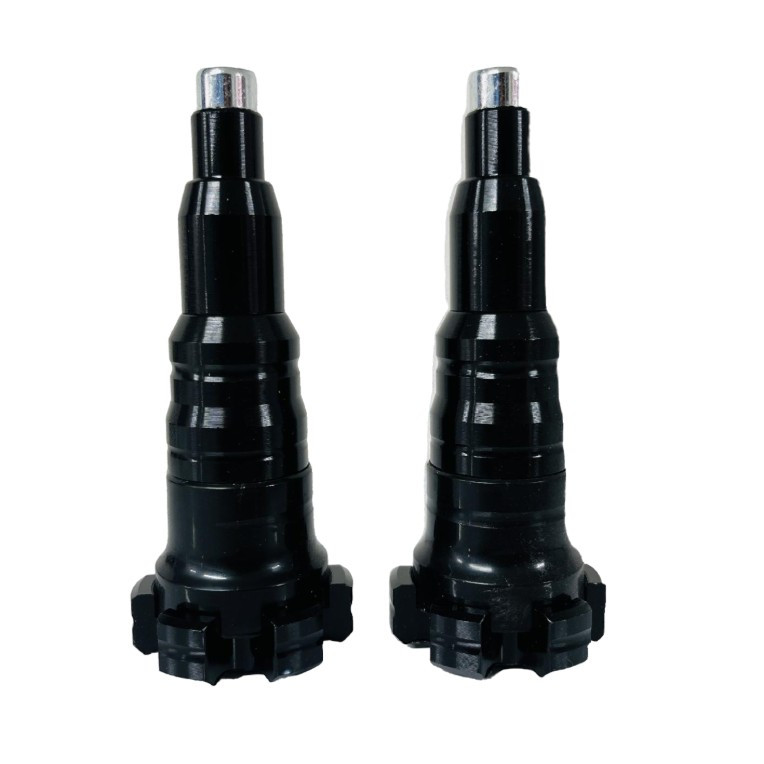 پروتکشن بدنه موتور سیکلت وارون مدل CNC ستاره ای کد B-41-BLK بسته 2 عددی