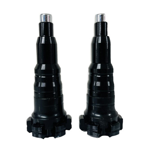 پروتکشن بدنه موتور سیکلت وارون مدل CNC ستاره ای کد B-41-BLK بسته 2 عددی