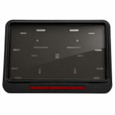 قاب پلاک موتور سیکلت وارون طرح کتابی مدل شبرنگ دار کد B-52
