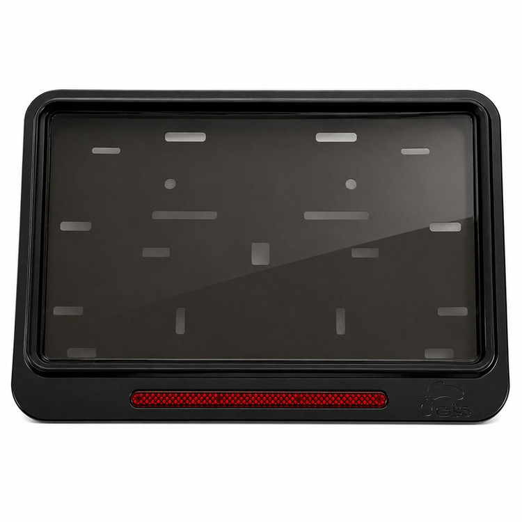 قاب پلاک موتور سیکلت وارون طرح کتابی مدل شبرنگ دار کد B-52