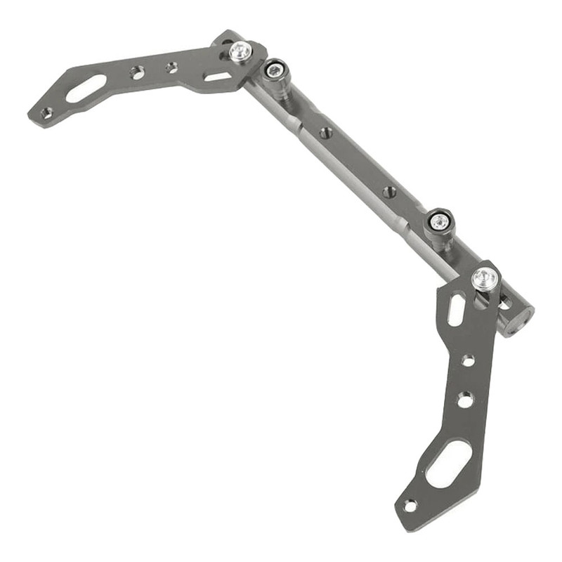 میل رنتال فرمان موتور سیکلت وارون مدل 3 تیکه طرح SLVR کد W-104