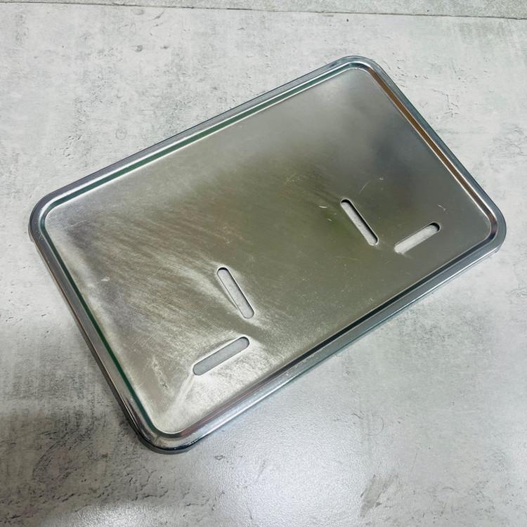 قاب پلاک موتور سیکلت وارون کد W-118-SLVR