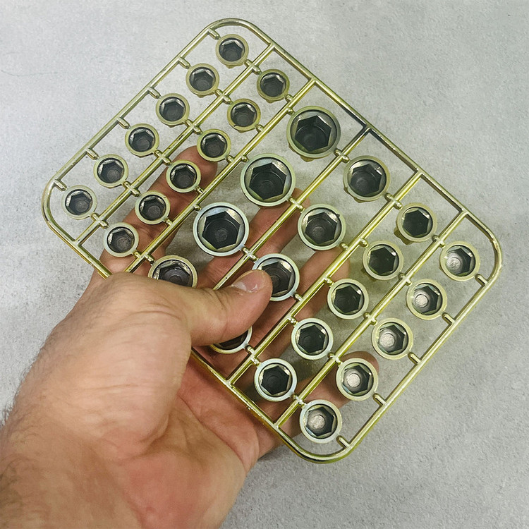 گل پیج بدنه موتور سیکلت وارون طرح GLD کد W-125 بسته 30 عددی